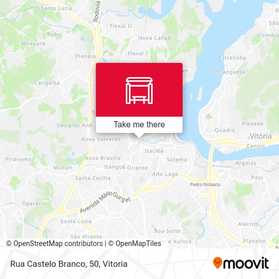 Rua Castelo Branco, 50 map