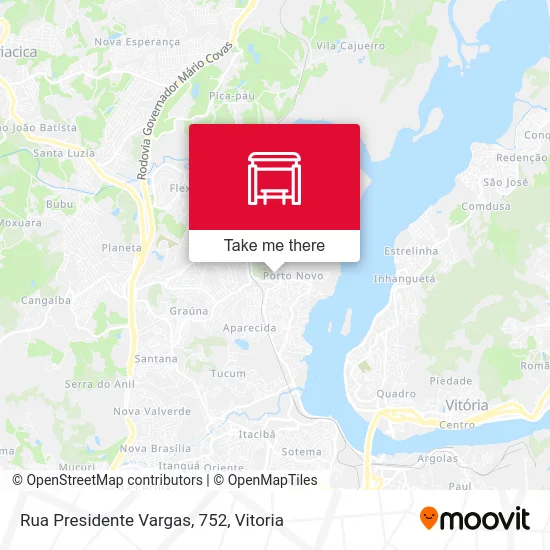 Rua Presidente Vargas, 752 map