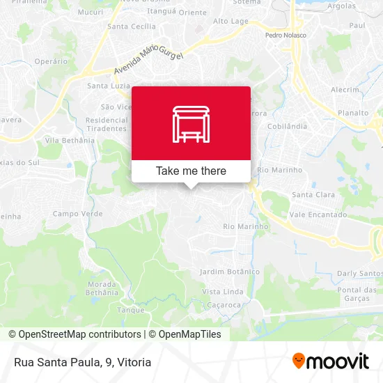 Rua Santa Paula, 9 map