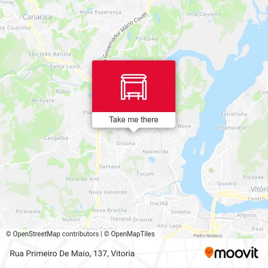 Rua Primeiro De Maio, 137 map