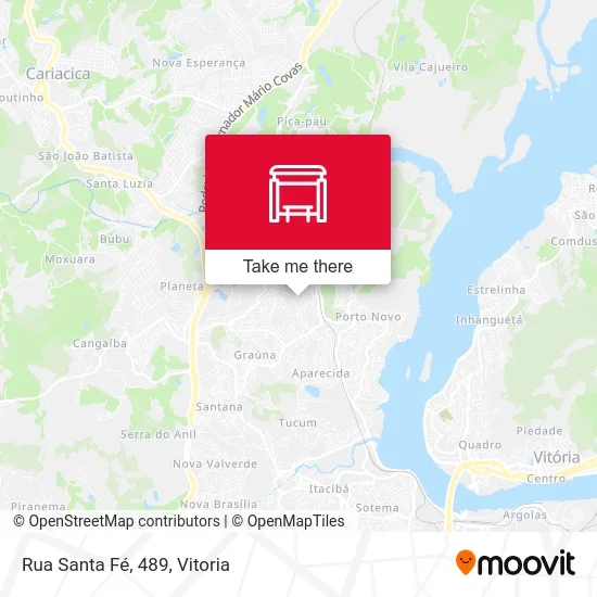 Rua Santa Fé, 489 map