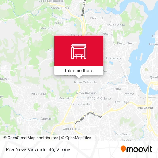 Rua Nova Valverde, 46 map