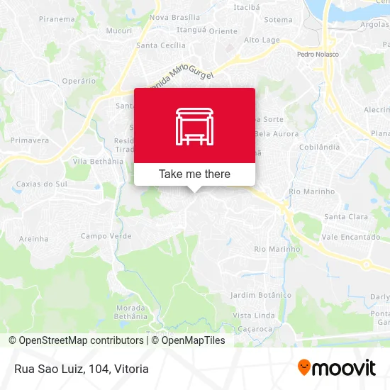 Rua Sao Luiz, 104 map