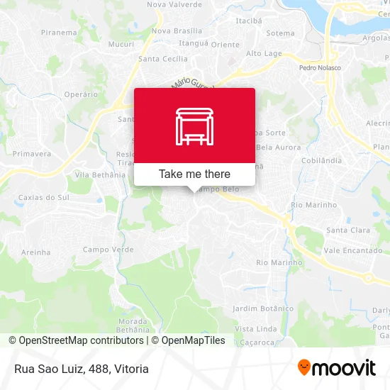 Rua Sao Luiz, 488 map