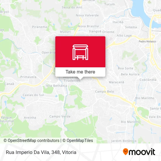 Rua Imperio Da Vila, 348 map