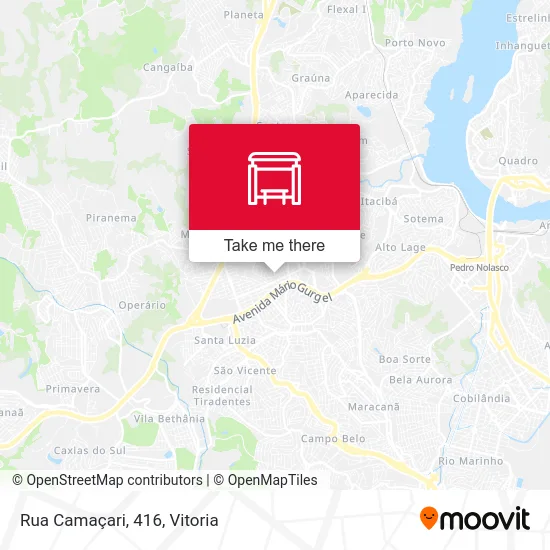 Rua Camaçari, 416 map