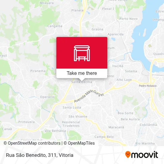 Rua São Benedito, 311 map