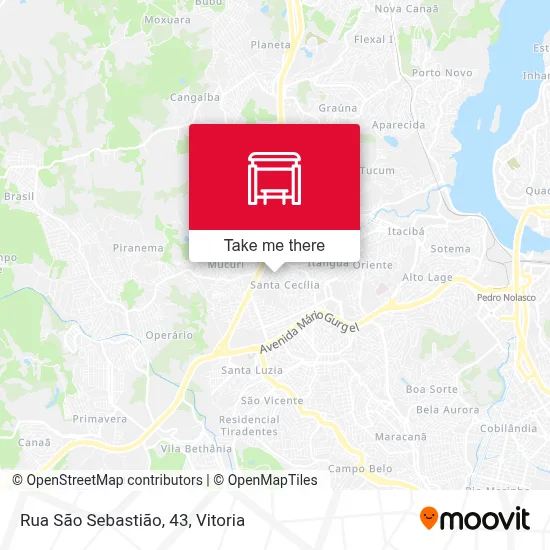 Rua São Sebastião, 43 map