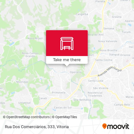 Rua Dos Comerciários, 333 map
