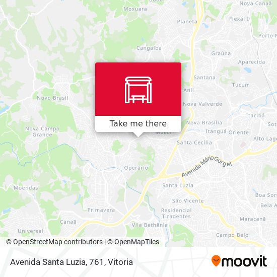 Avenida Santa Luzia, 761 map