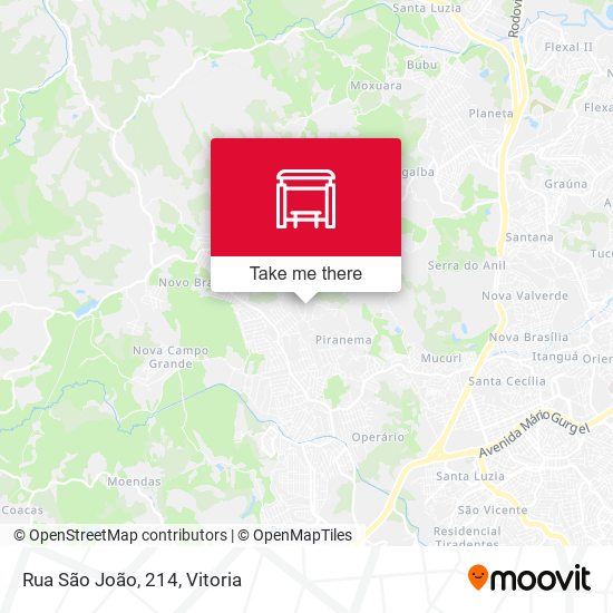 Rua São João, 214 map