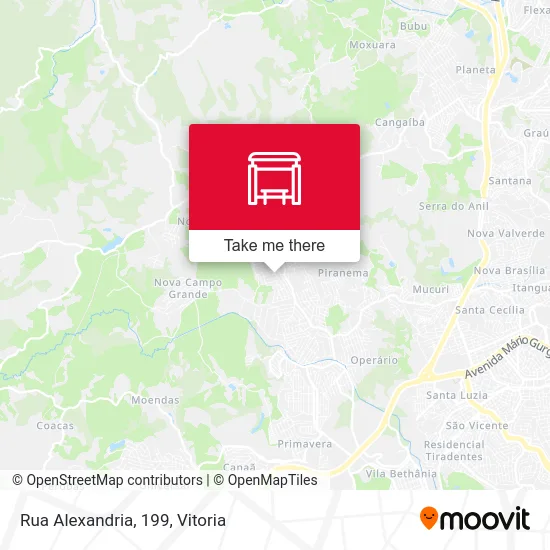 Rua Alexandria, 199 map