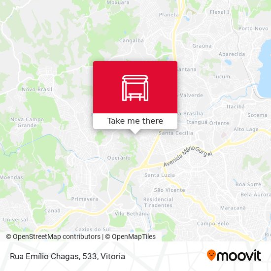 Rua Emílio Chagas, 533 map