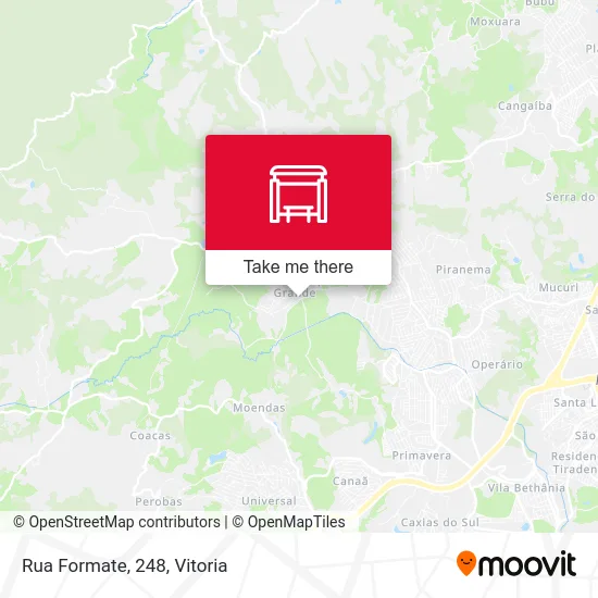 Rua Formate, 248 map