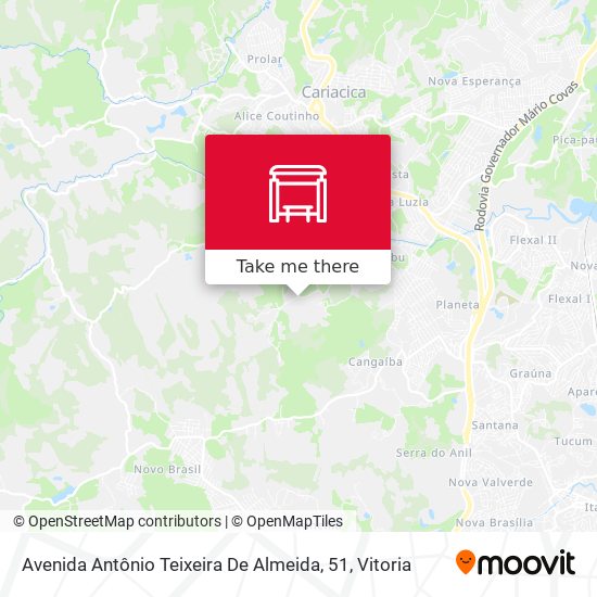 Avenida Antônio Teixeira De Almeida, 51 map