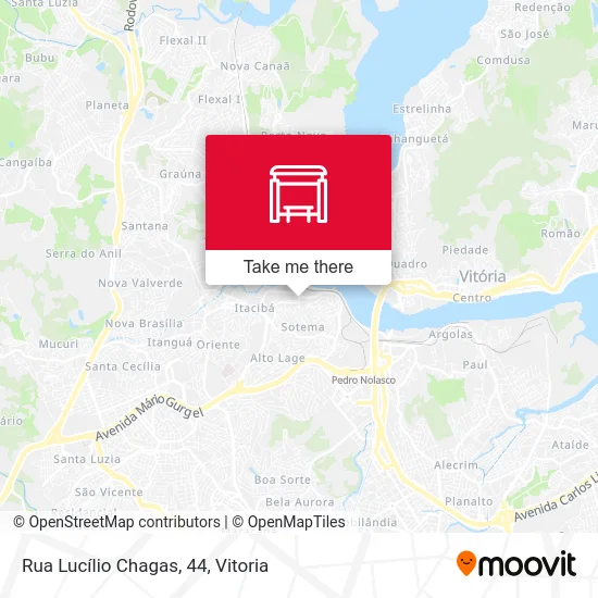 Rua Lucílio Chagas, 44 map