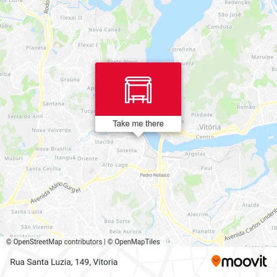 Rua Santa Luzia, 149 map