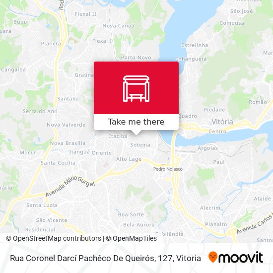 Rua Coronel Darcí Pachêco De Queirós, 127 map