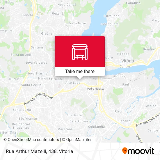 Rua Arthur Mazelli, 438 map