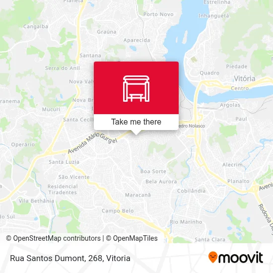 Rua Santos Dumont, 268 map