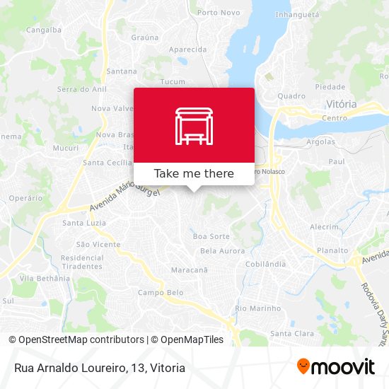 Rua Arnaldo Loureiro, 13 map