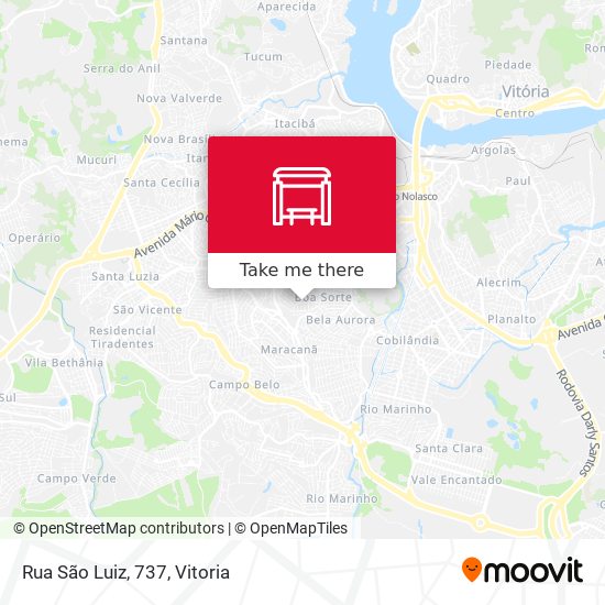 Rua São Luiz, 737 map