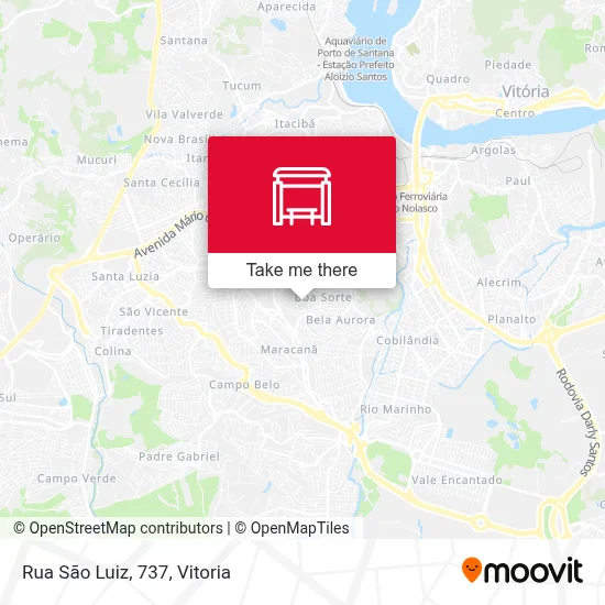 Rua São Luiz, 737 map