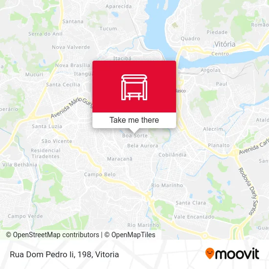 Rua Dom Pedro Ii, 198 map