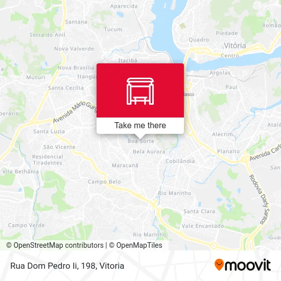 Rua Dom Pedro Ii, 198 map