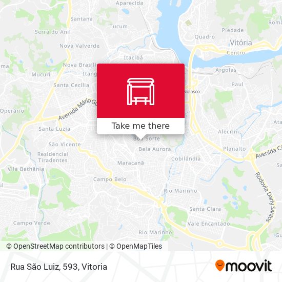 Rua São Luiz, 593 map