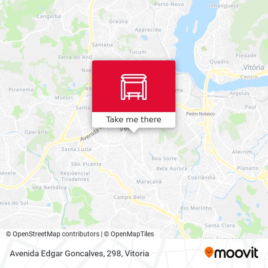 Avenida Edgar Goncalves, 298 map