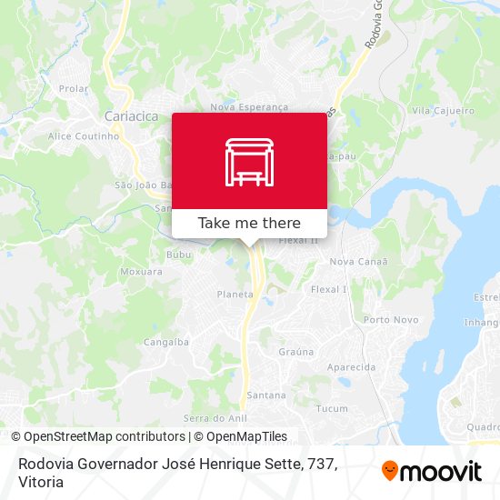 Rodovia Governador José Henrique Sette, 737 map
