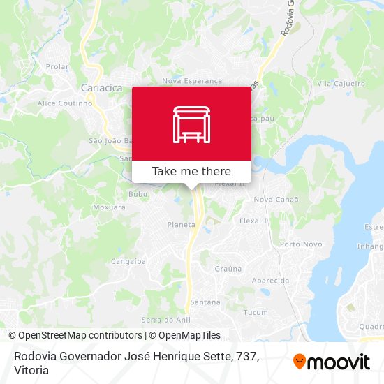 Rodovia Governador José Henrique Sette, 737 map