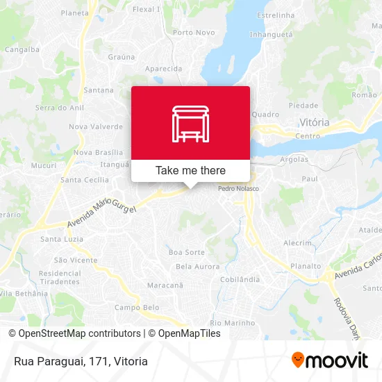 Rua Paraguai, 171 map