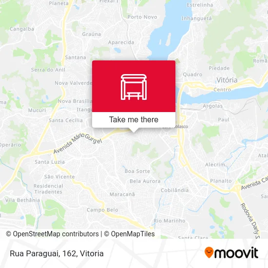 Rua Paraguai, 162 map