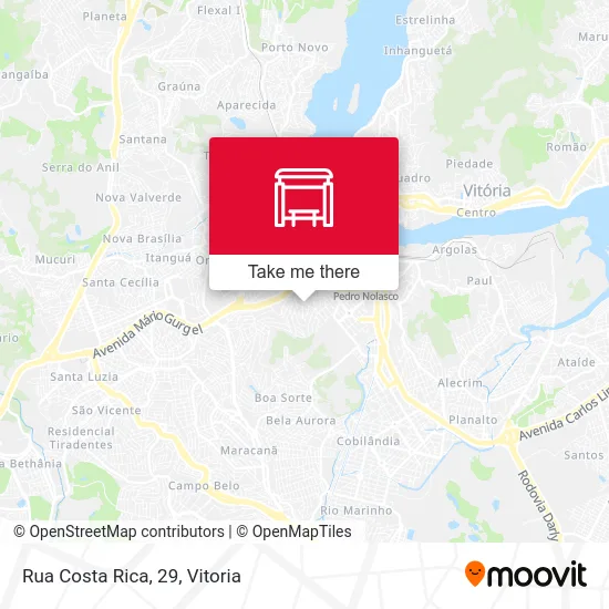 Rua Costa Rica, 29 map
