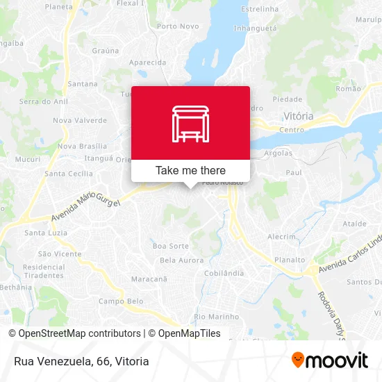 Rua Venezuela, 66 map