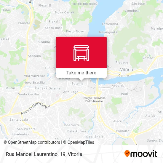 Rua Manoel Laurentino, 19 map
