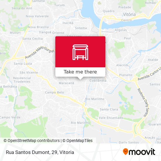 Rua Santos Dumont, 29 map