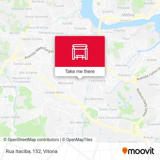 Rua Itaciba, 152 map