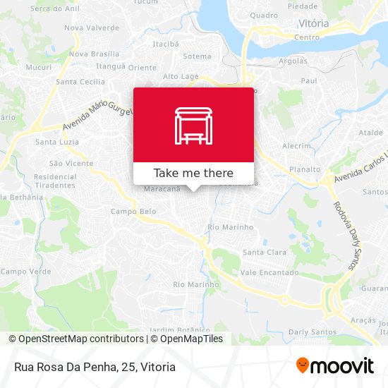 Rua Rosa Da Penha, 25 map