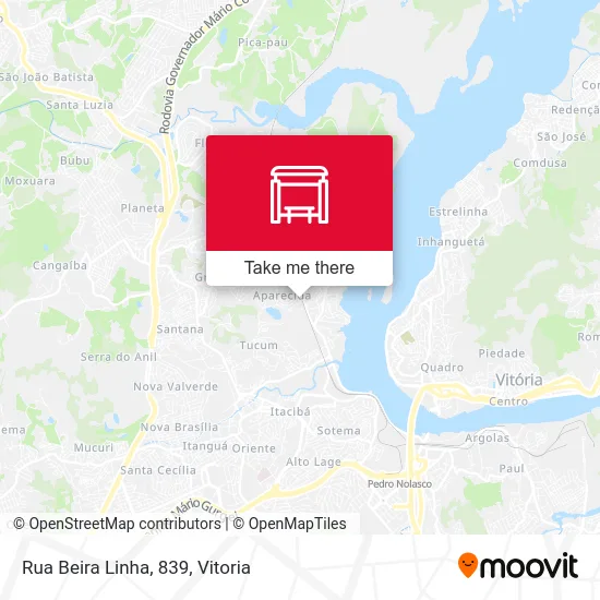 Rua Beira Linha, 839 map