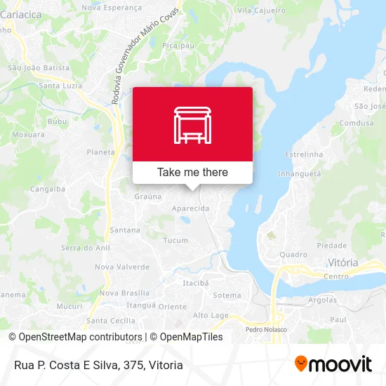 Rua P. Costa E Silva, 375 map