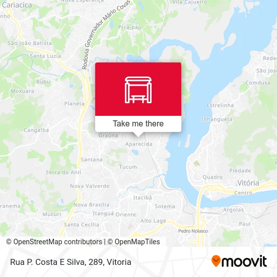 Rua P. Costa E Silva, 289 map
