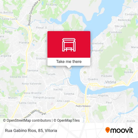 Rua Gabino Rios, 85 map