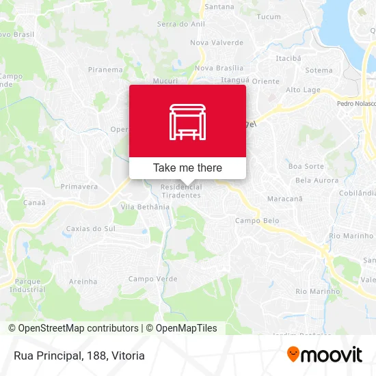 Rua Principal, 188 map