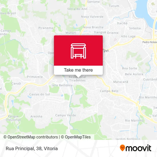 Rua Principal, 38 map