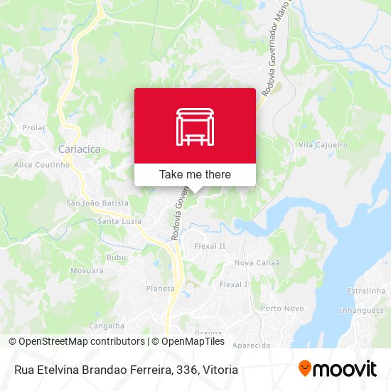 Rua Etelvina Brandao Ferreira, 336 map