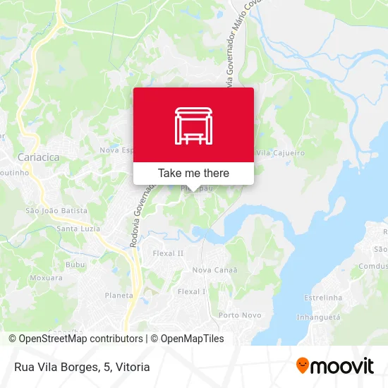 Rua Vila Borges, 5 map