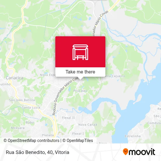 Rua São Benedito, 40 map